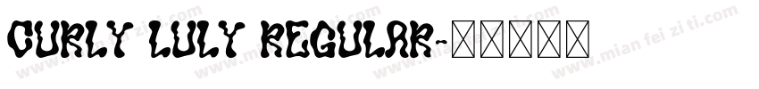 Curly Luly Regular字体转换